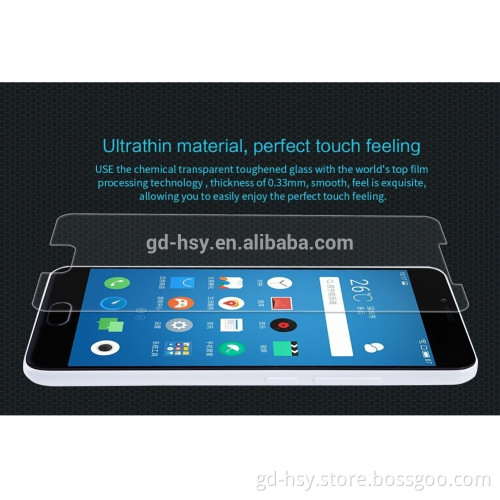 HUYSHE wholesale price tempered glass screen protector for Meizu M5